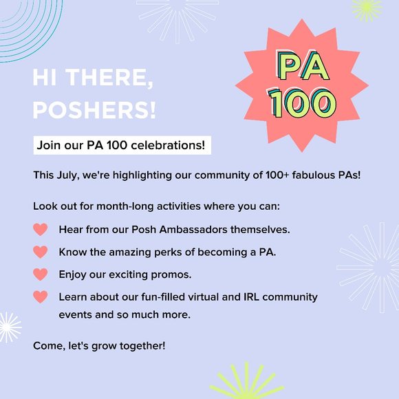 Other - Join our PA 100 celebrations!